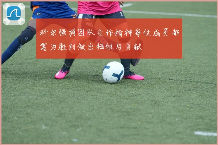 科尔强调团队合作精神每位成员都需为胜利做出牺牲与贡献